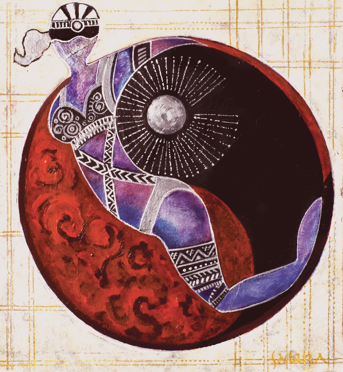 Væren-Libra, 2009 av Sabira Manek