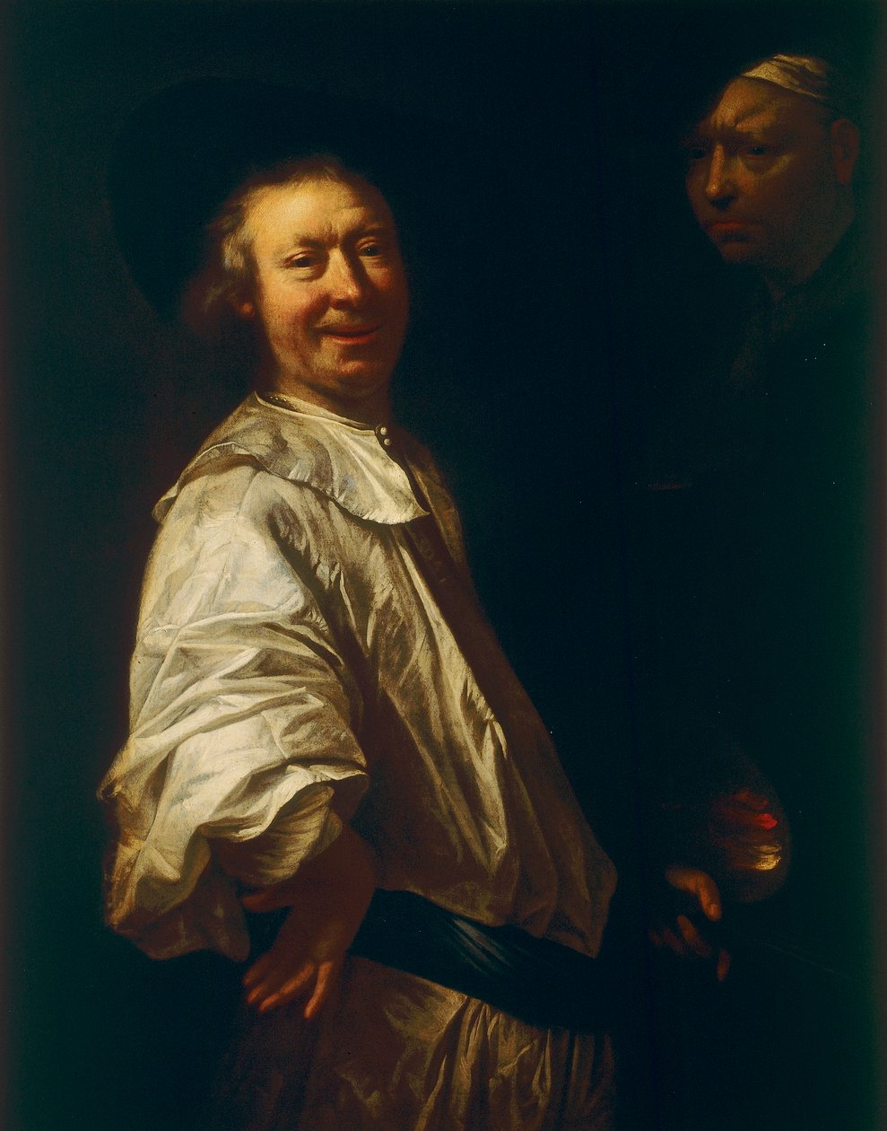 Selvportrett av Salomon Adler