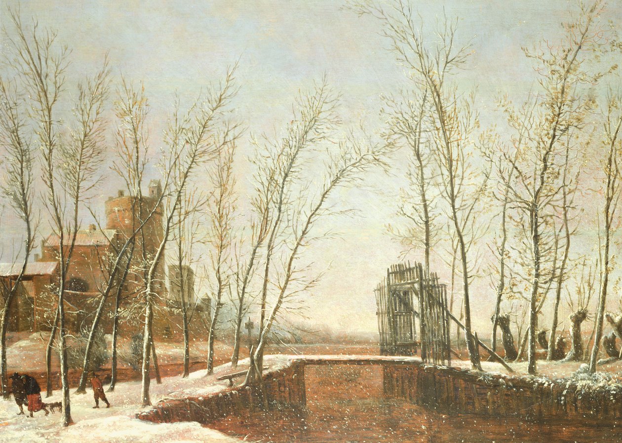Snøfallet av Salomon Rombouts