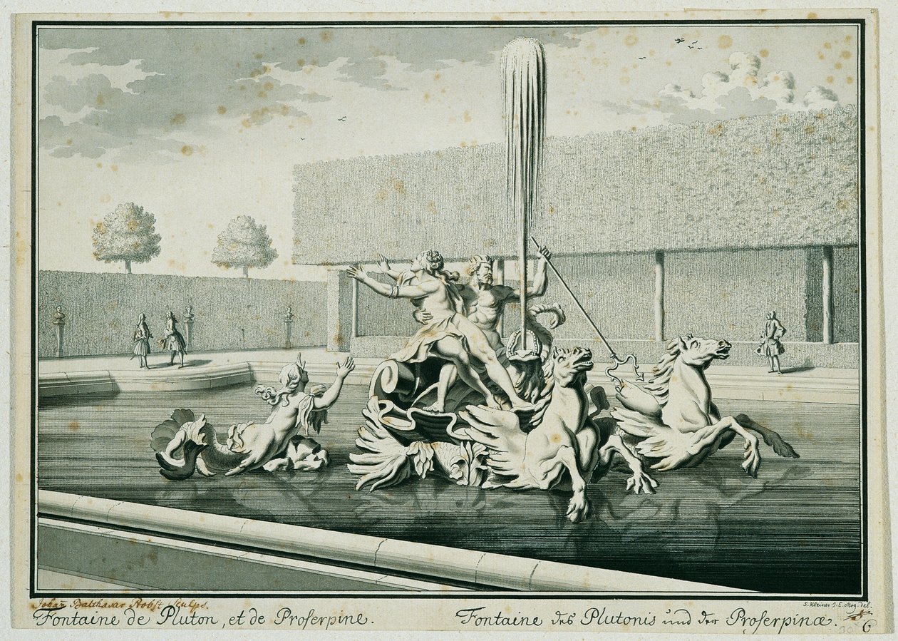 Pluto og Proserpina av Salomon Kleiner