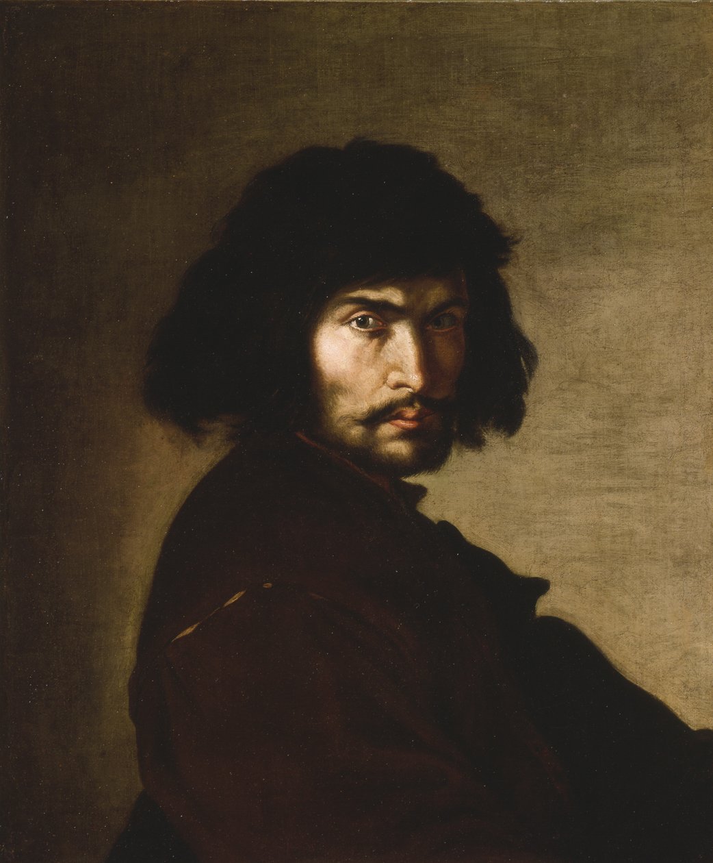 Selvportrett, ca. 1650 av Salvator Rosa