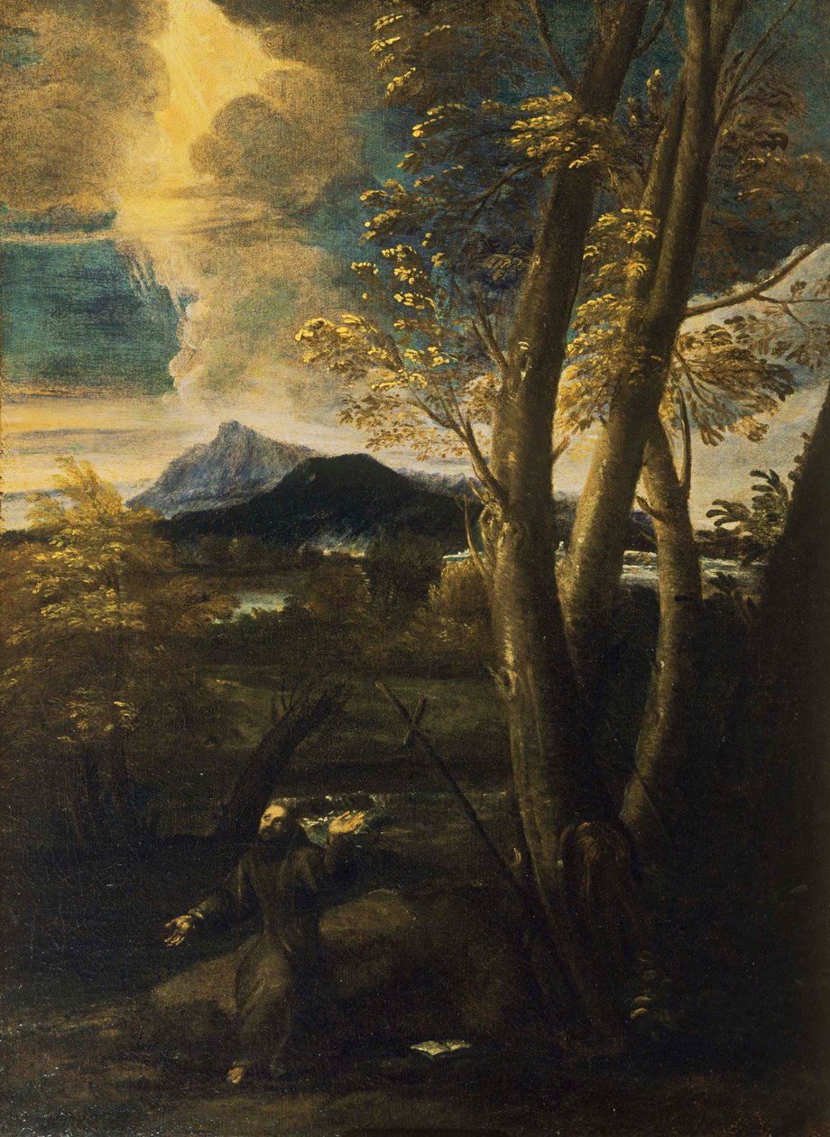 St. Francis i ekstase av Salvator Rosa