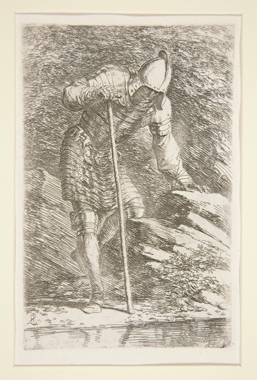 Diverse figurer (suite) av Salvator Rosa