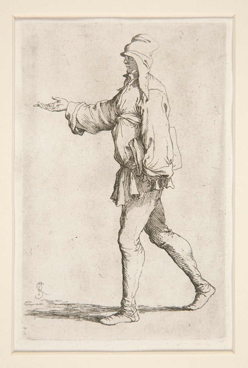 Diverse figurer (suite) av Salvator Rosa