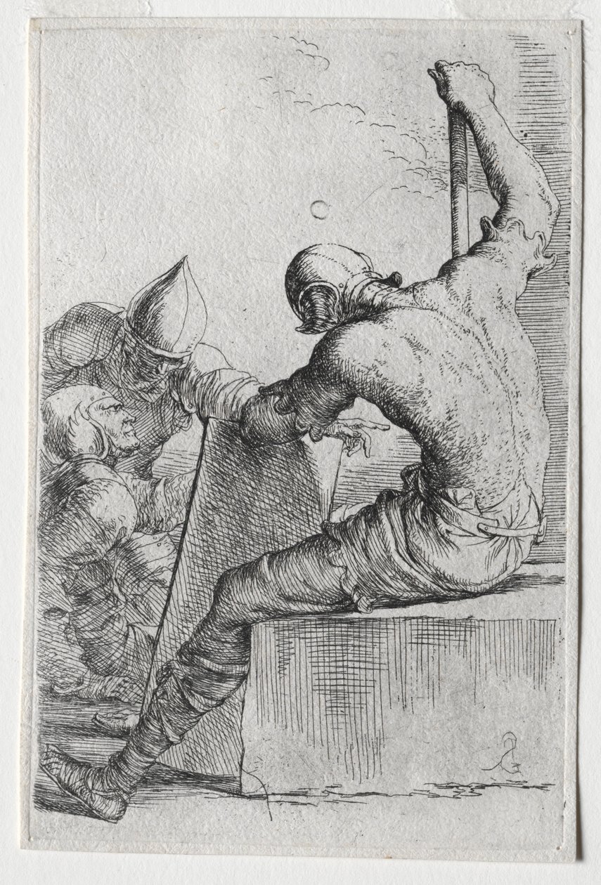 The Figurine Series: Figurine, 1656-57. av Salvator Rosa