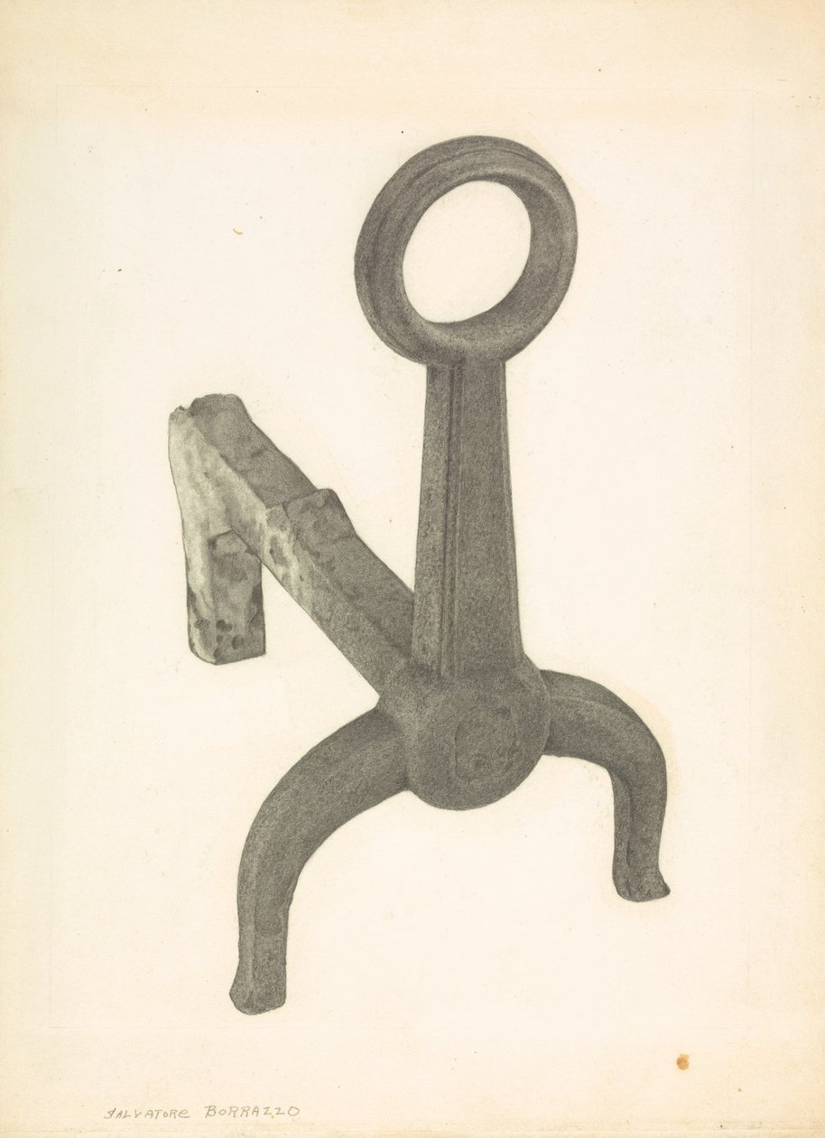 Andiron av Salvatore Borrazzo