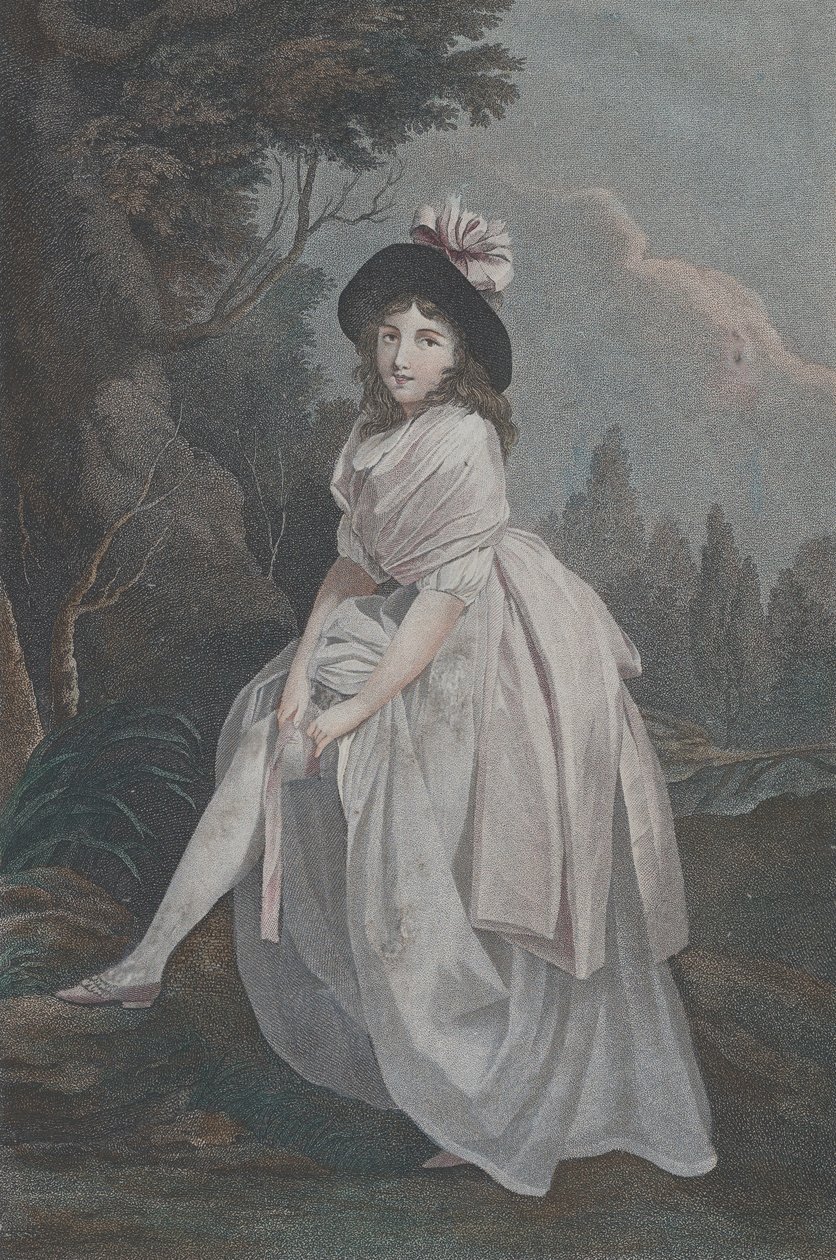 Strømpebåndet, ca. 1810. av Salvatore Tresca