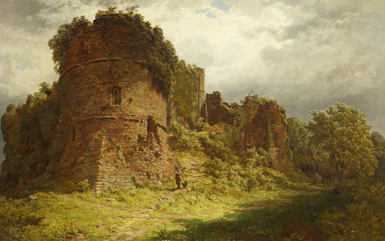 Goodrich slott, 1875-82 av Samuel Baker