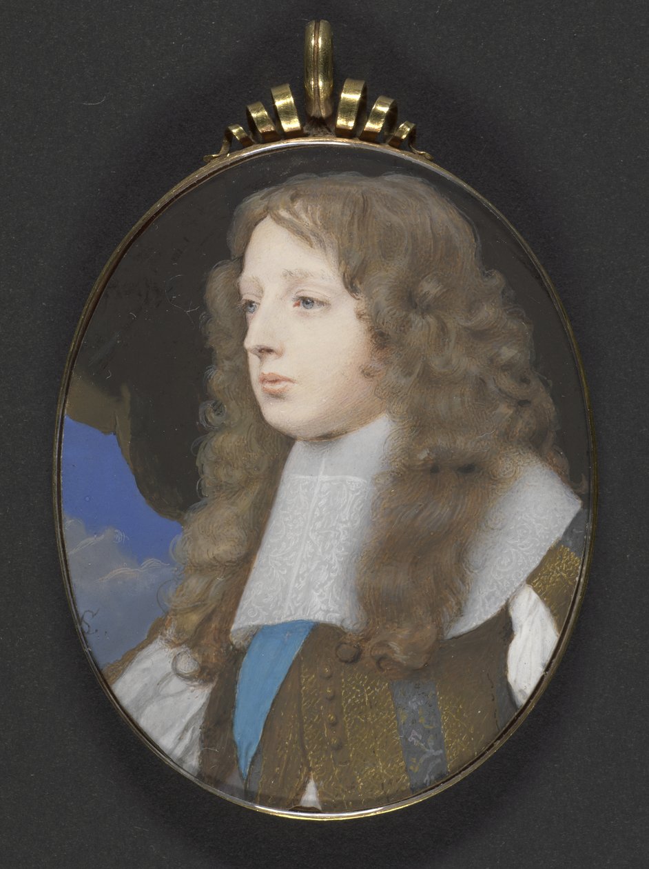 Charles Stuart (1639-72) 3. hertug av Richmond, ca. 1665-70 (kroppsfarge på papir) av Samuel Cooper