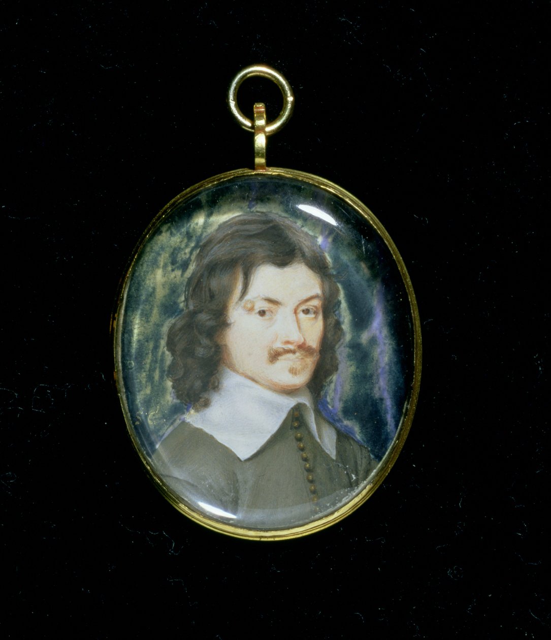Sir William Fairfax (1609-44), c.1642-44 (wc on vellum) av Samuel Cooper