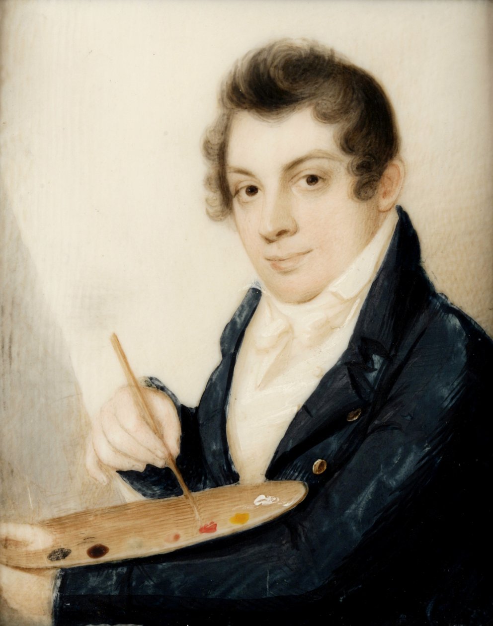 Selvportrett (wc) av Samuel Finley Breese Morse