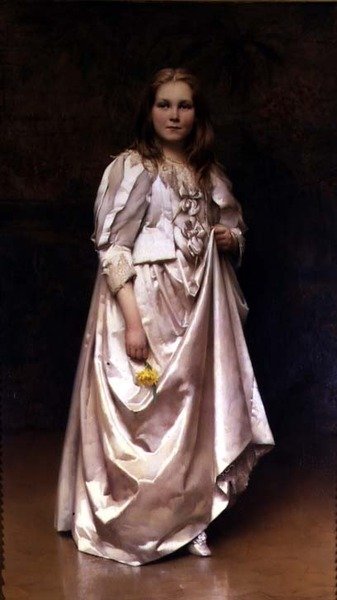 Netta Holleone, 1889-90 av Samuel Henry William Llewelyn