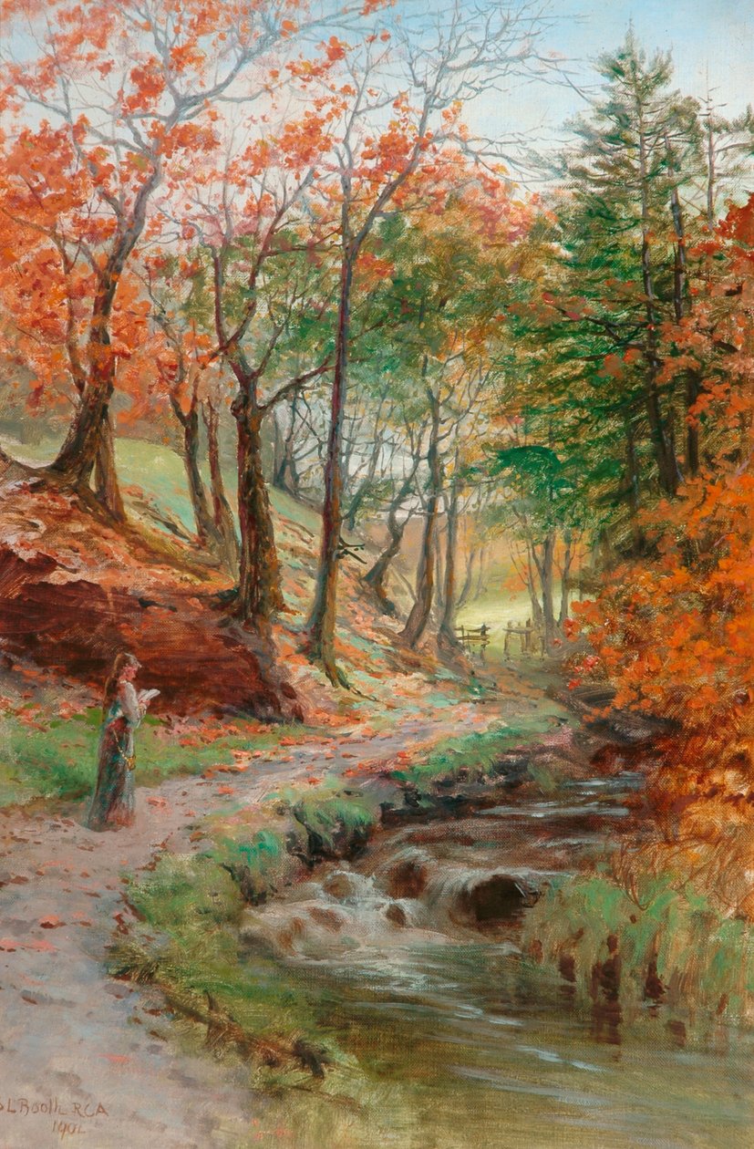Nær Dean Wood, Rivington, 1901 av Samuel Lawson Booth
