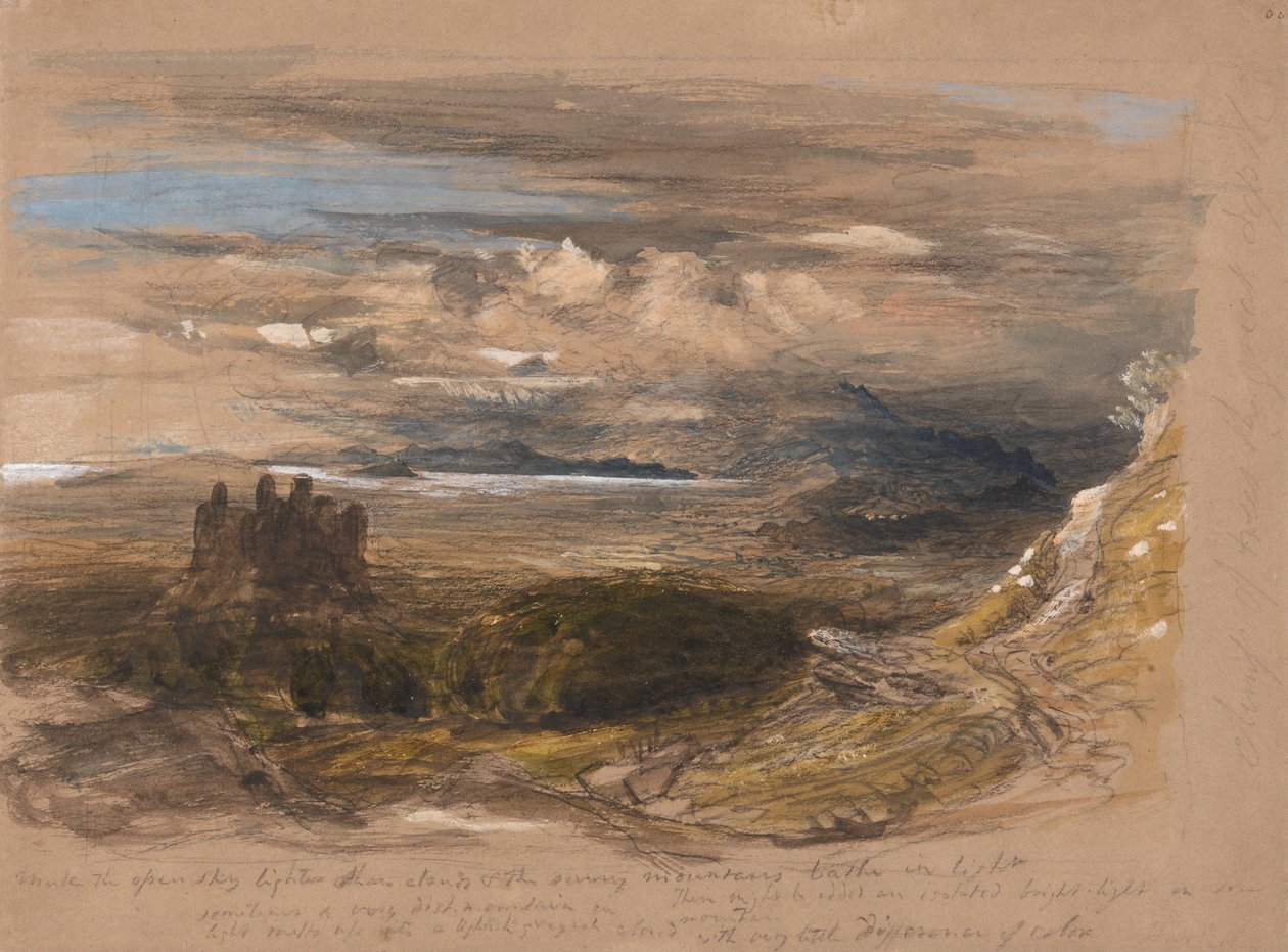 Harlech Castle av Samuel Palmer
