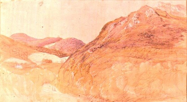 Nær Travelers Rest Inn, Dolgellau av Samuel Palmer