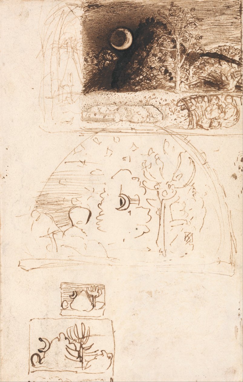 Halvmånen av Samuel Palmer