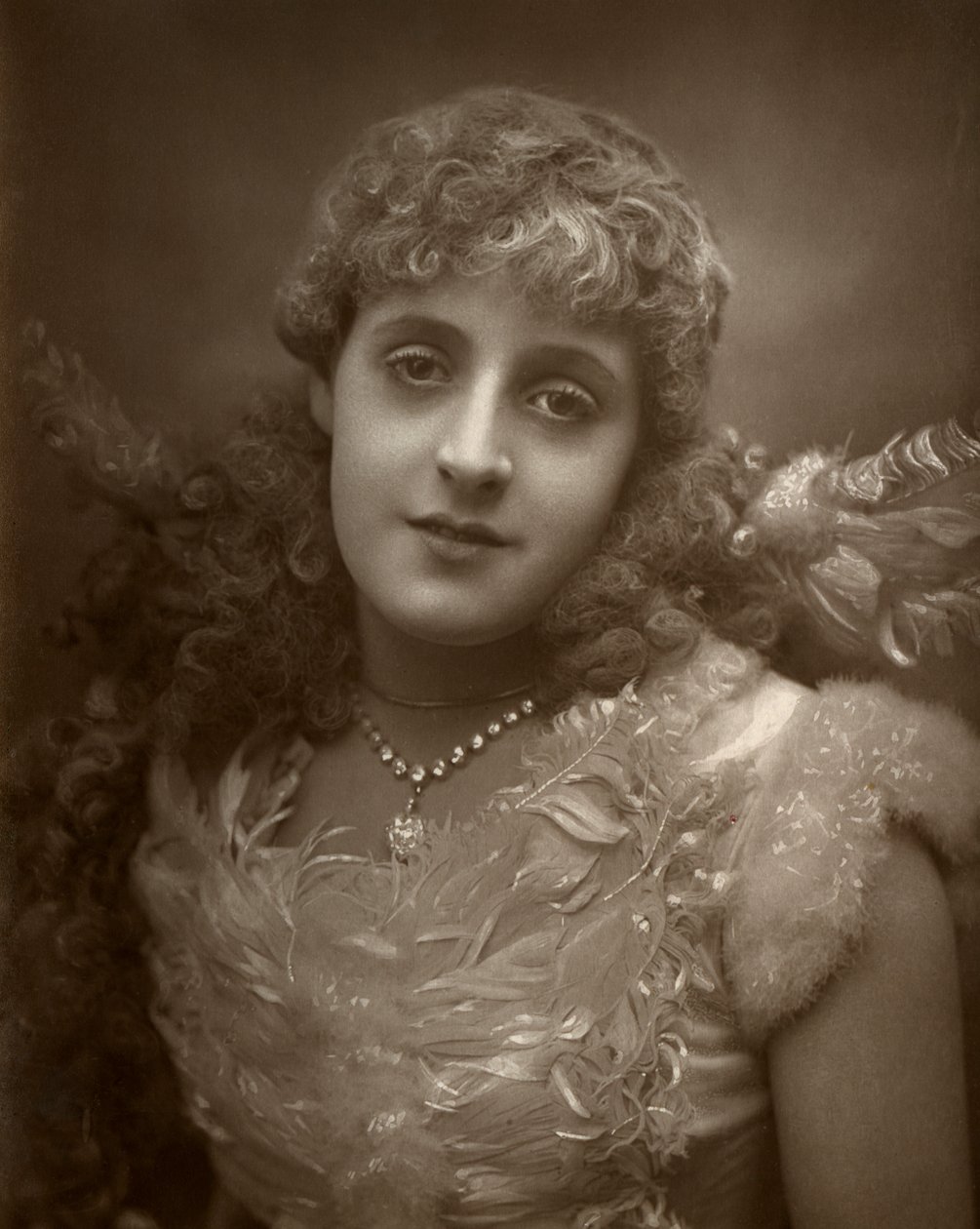 Phyllis Broughton , britisk skuespillerinne, 1884 av Samuel A Walker