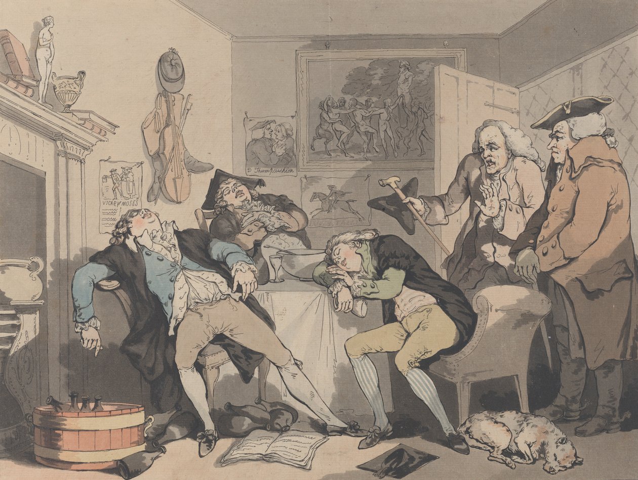 The Tempora, The Mores!, 1799. av Samuel Alken