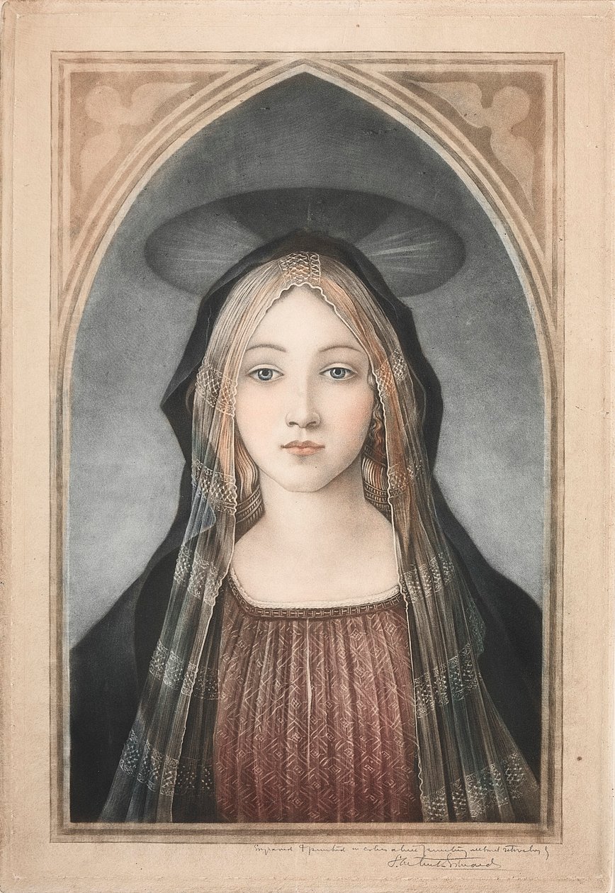 Madonna, 1800- og 1900-tallet. av Samuel Arlent Edwards