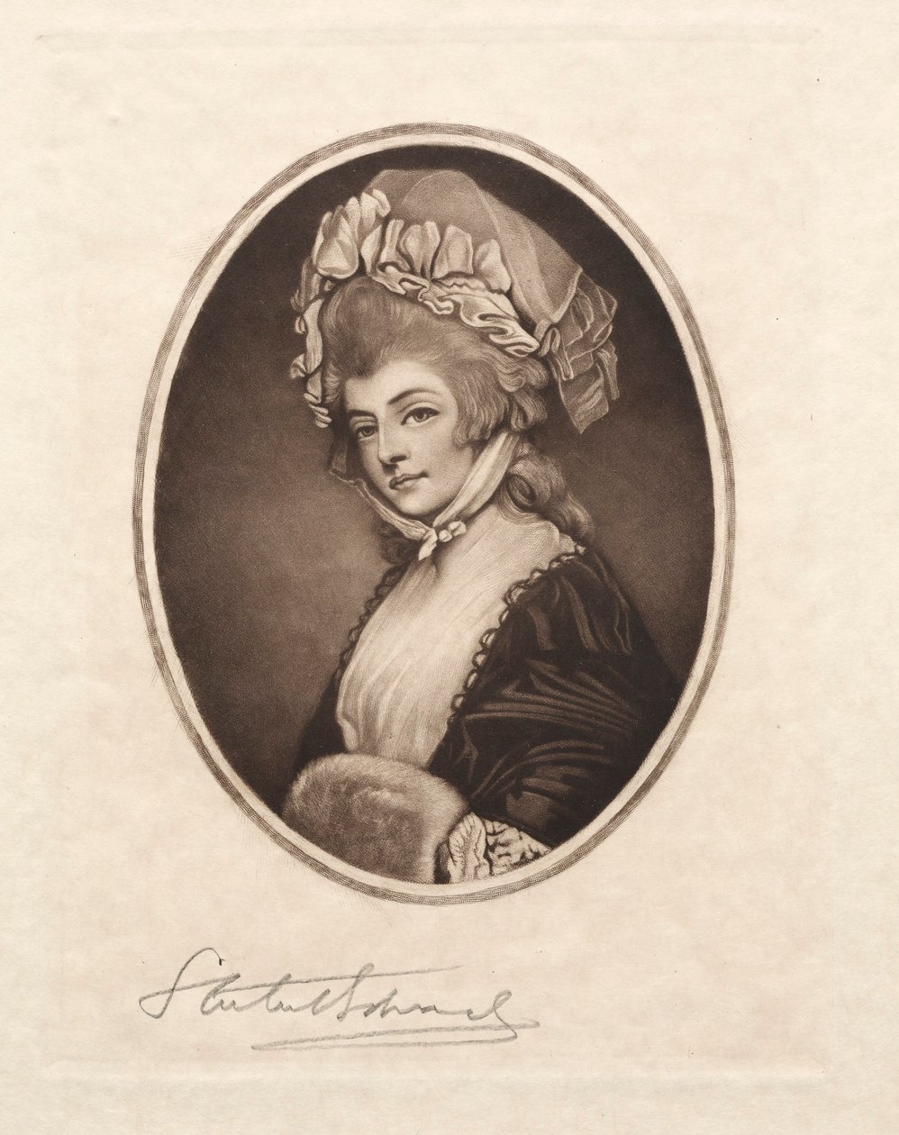Mrs. Robinson, 1800-1900-tallet. av Samuel Arlent Edwards