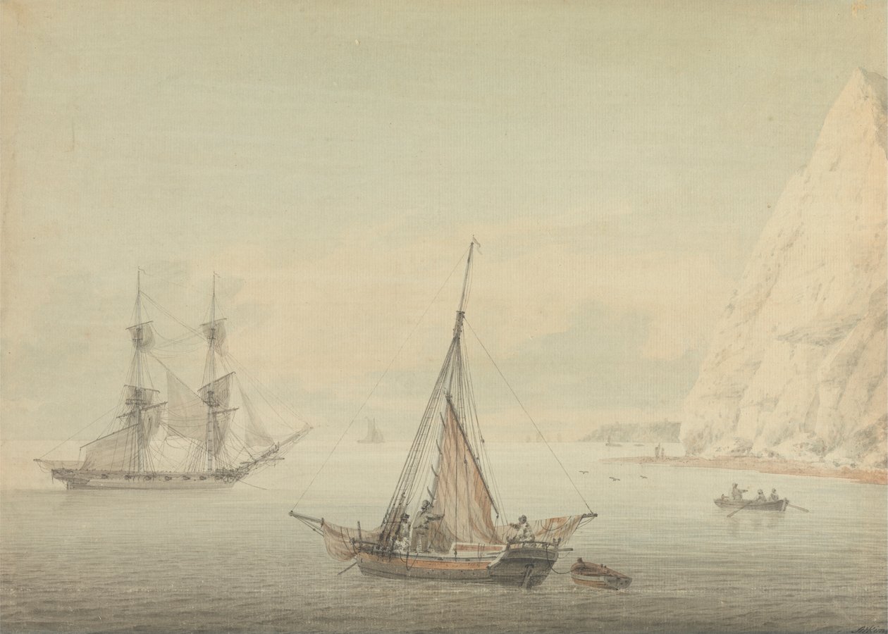 Shakespeare Cliff, Dover av Samuel Atkins