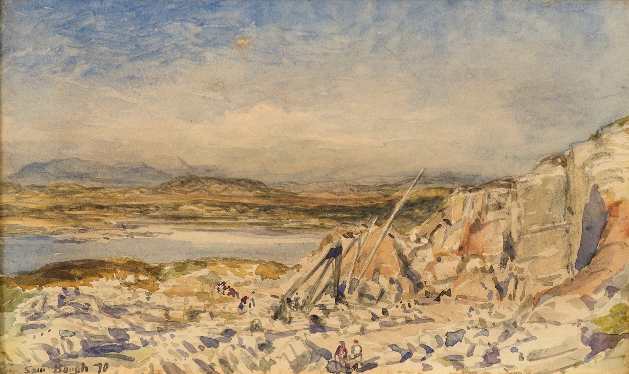 Et steinbrudd av Samuel Bough