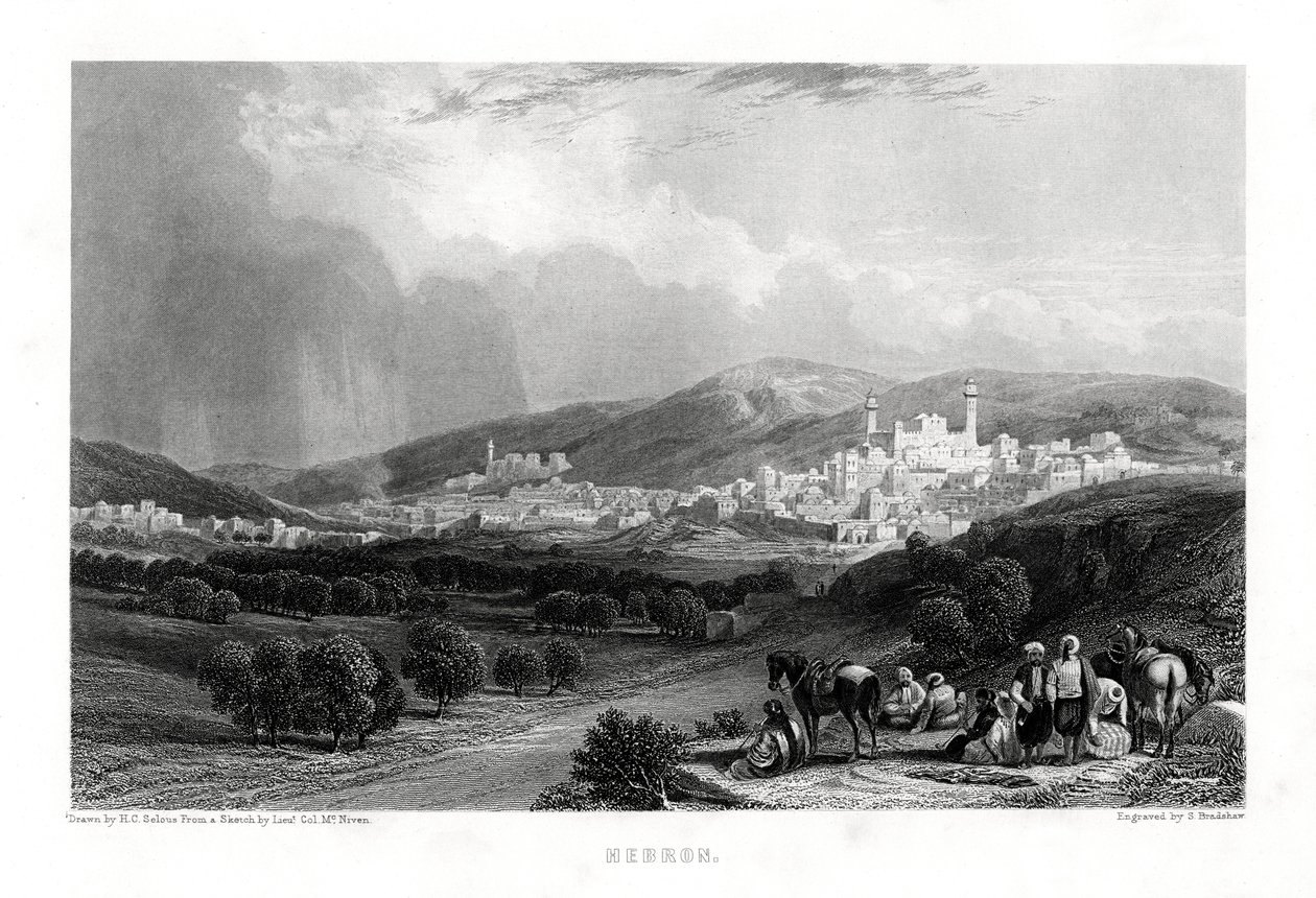 Hebron, 1887 av Samuel Bradshaw