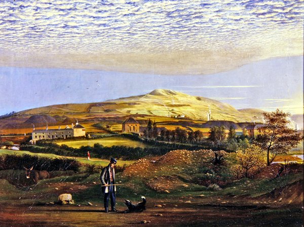 West Country Mines (olje på lerret) av Samuel Colman