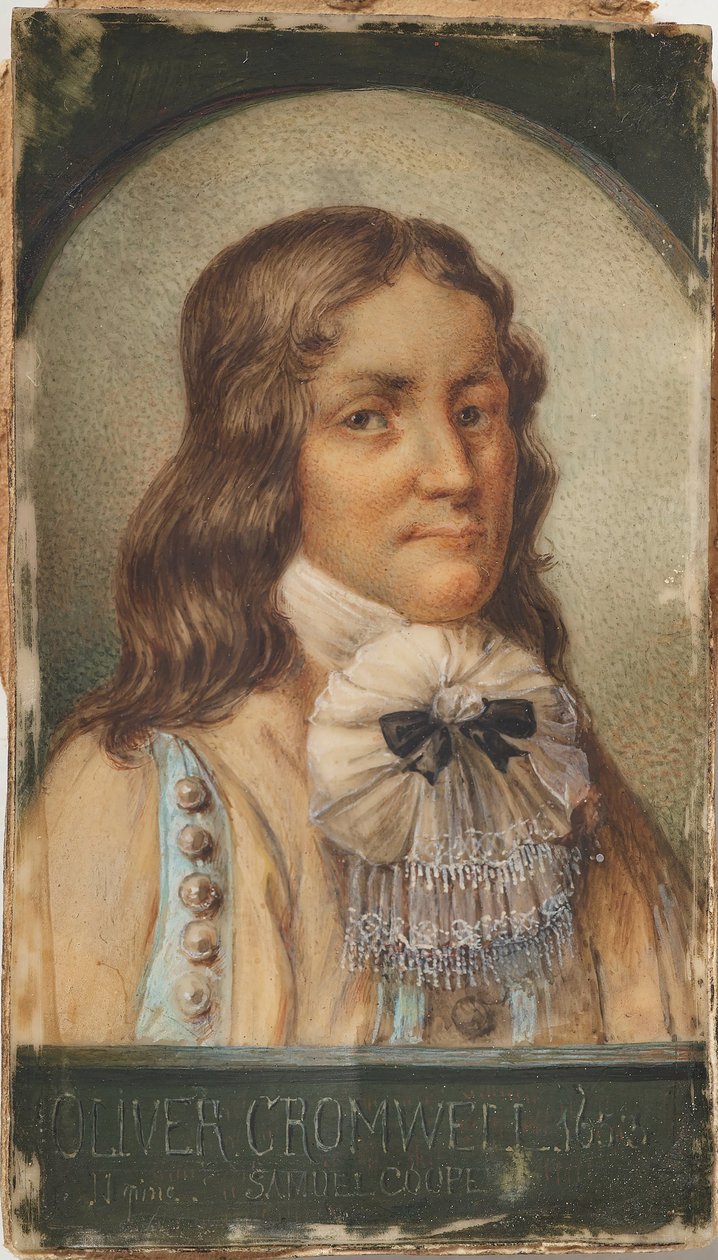 Portrett av Oliver Cromwell 1599-1658, 1653. av Samuel Cooper