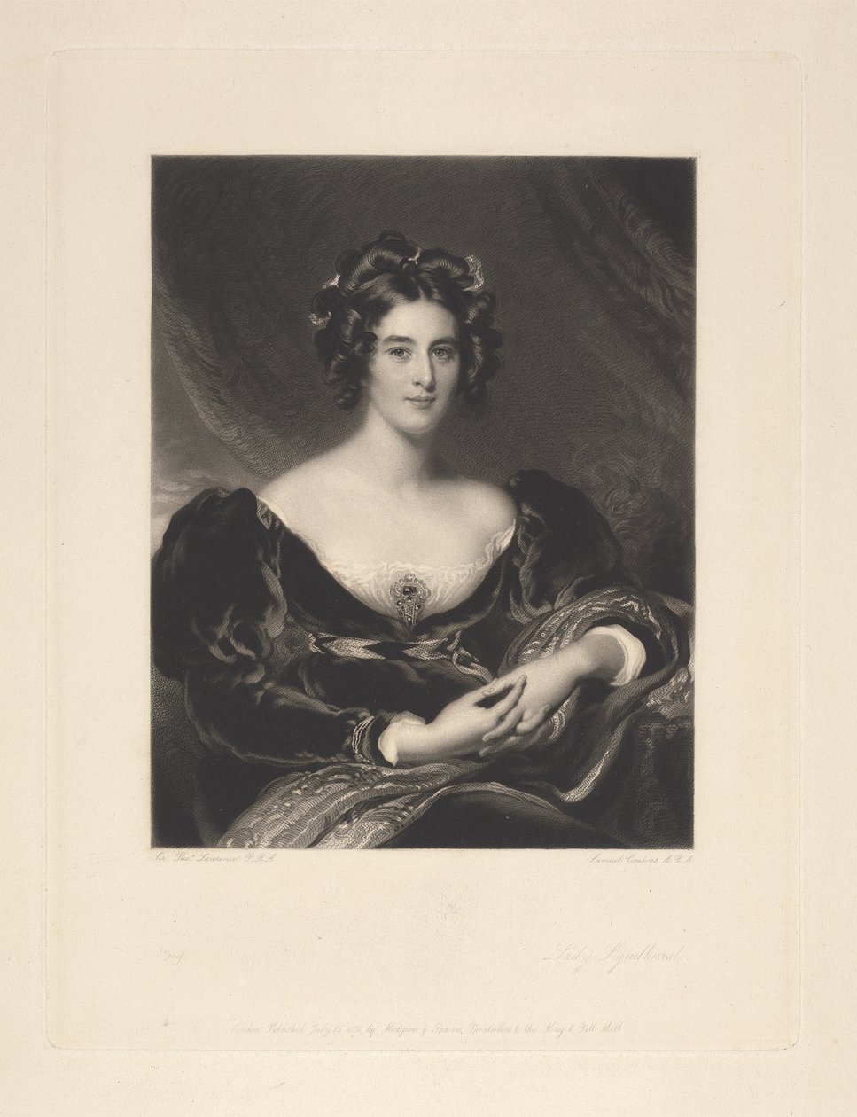 Lady Lyndhurst av Samuel Cousins