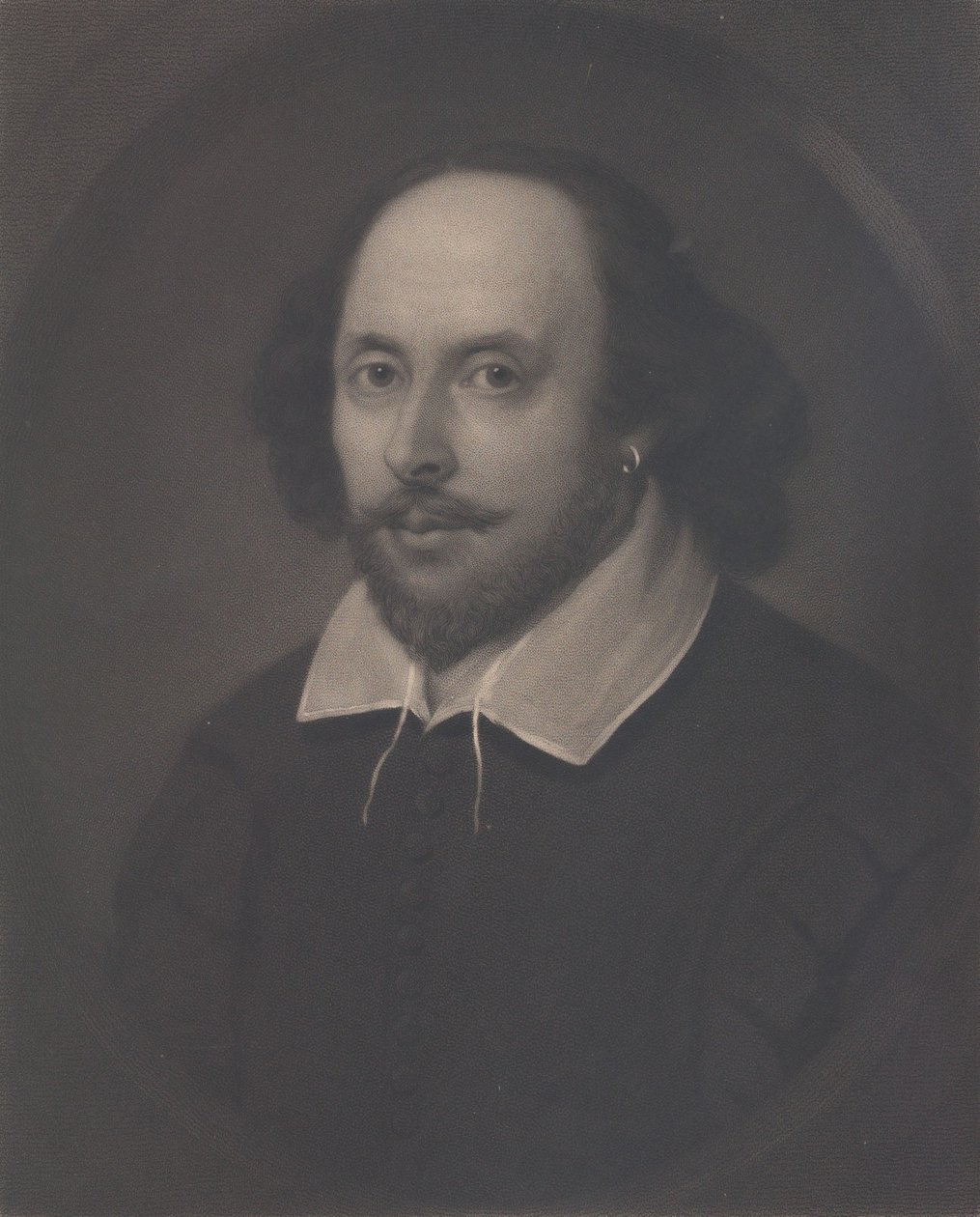 William Shakespeare, 1849. av Samuel Cousins