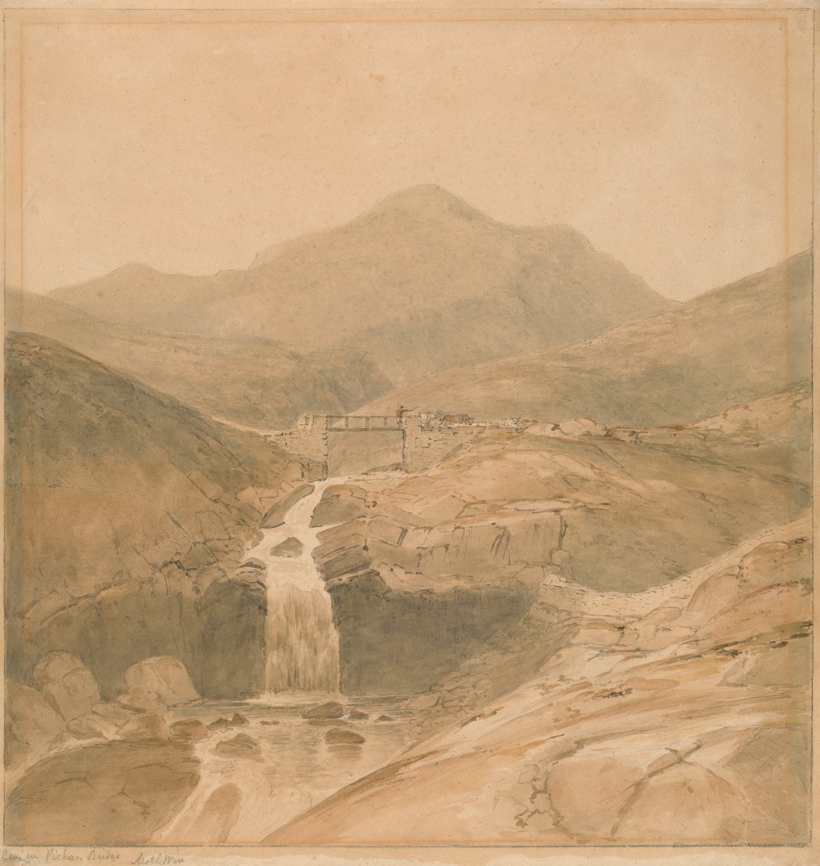 Ceapen Pichan Bridge, Moelwyn Mawr av Samuel Davis