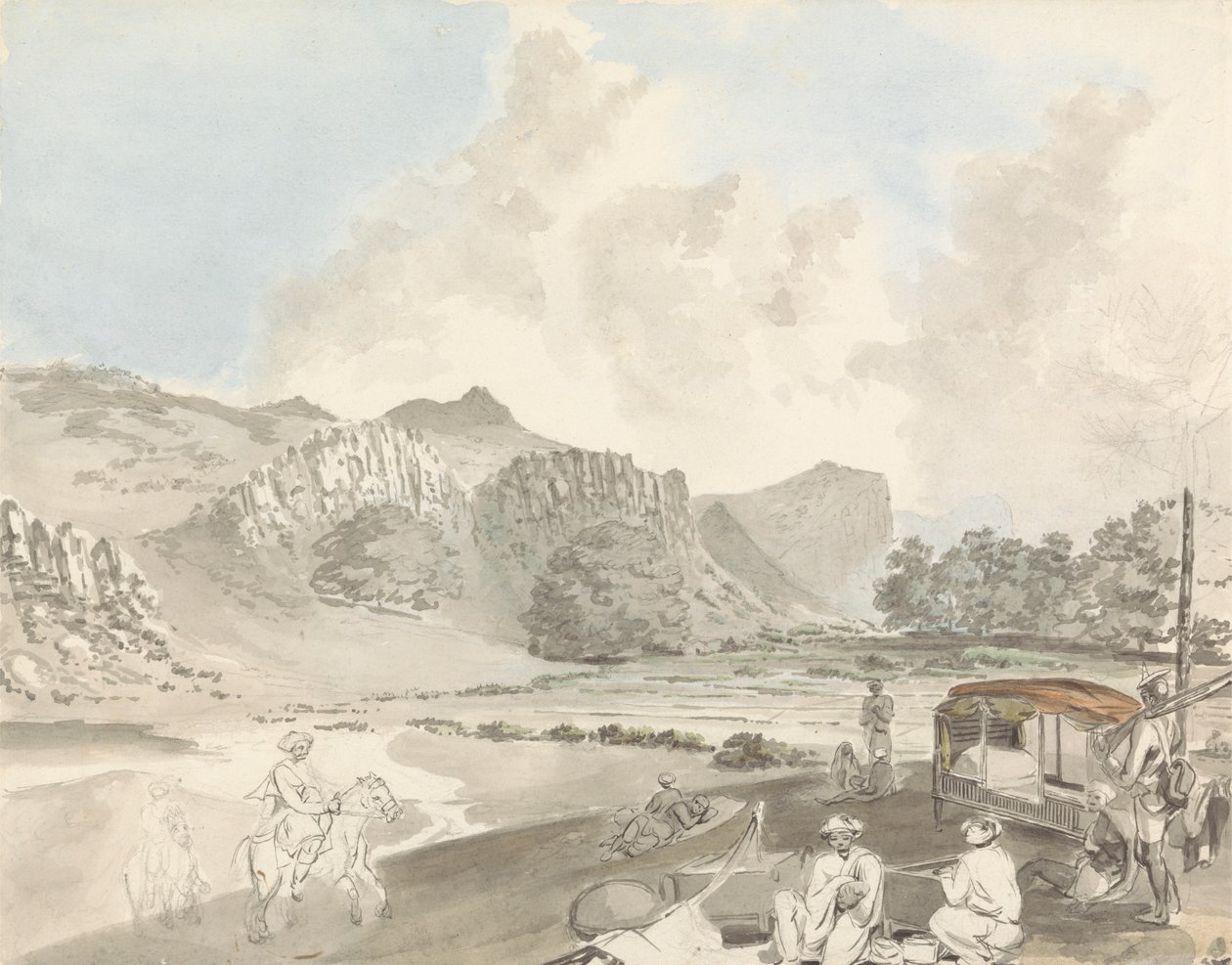 I India, i mars av Samuel Davis