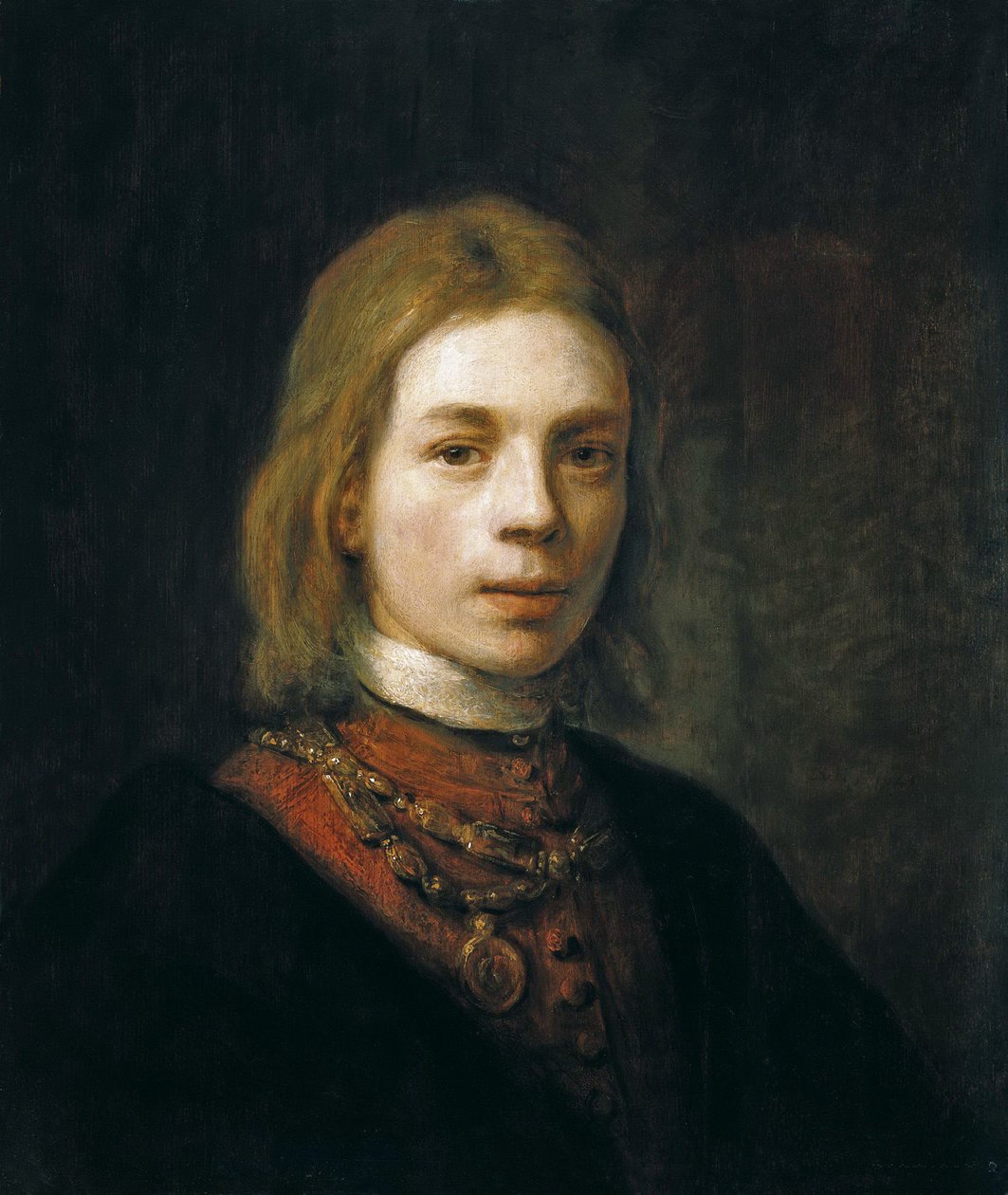 Selvportrett, 1645. av Samuel van Hoogstraten