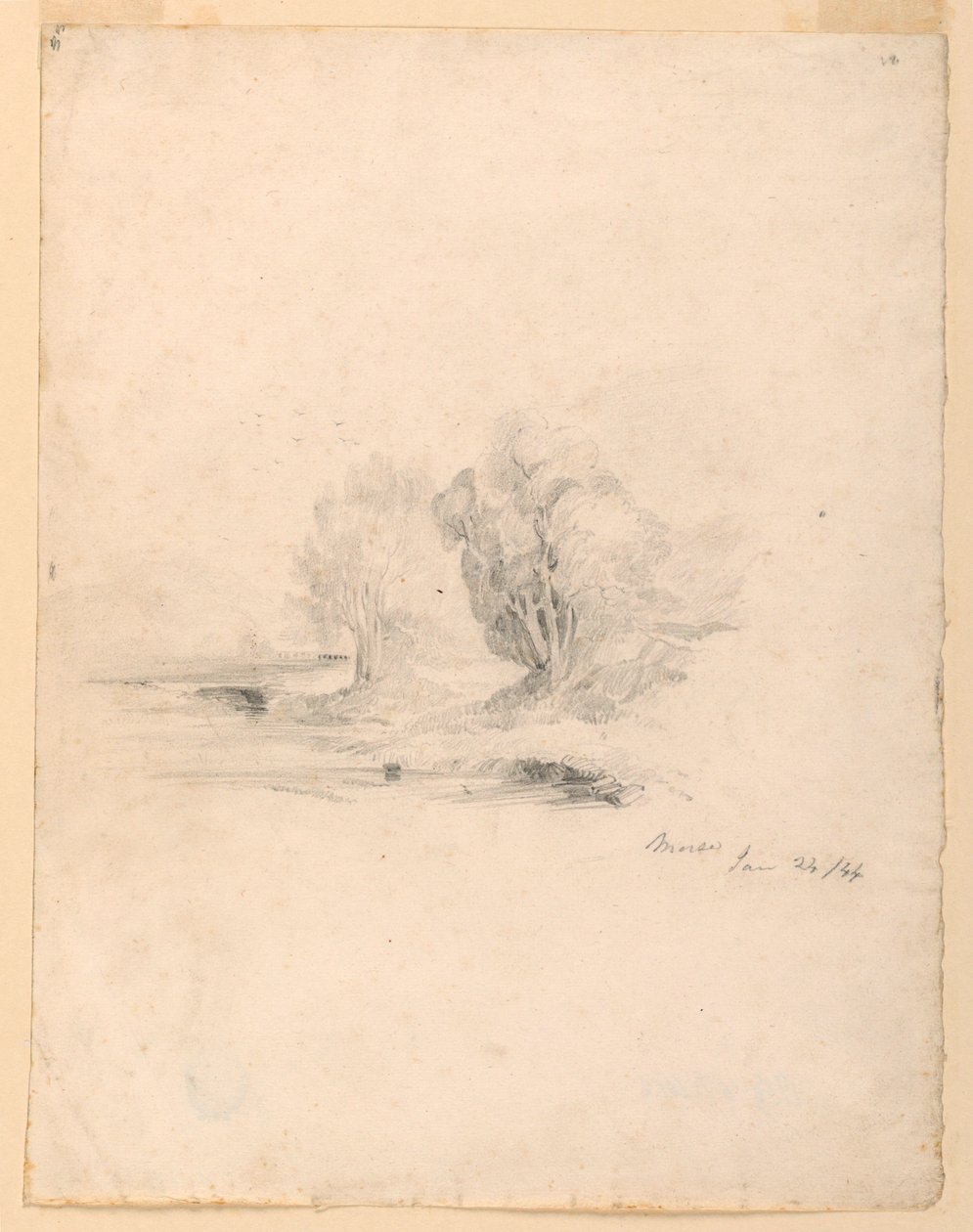 Bekker og trær av Samuel Finley Breese Morse
