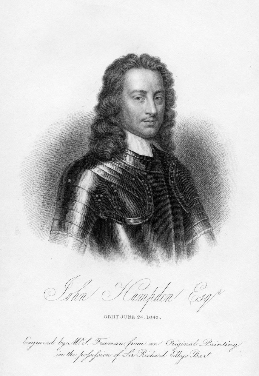 John Hampden av Samuel Freeman