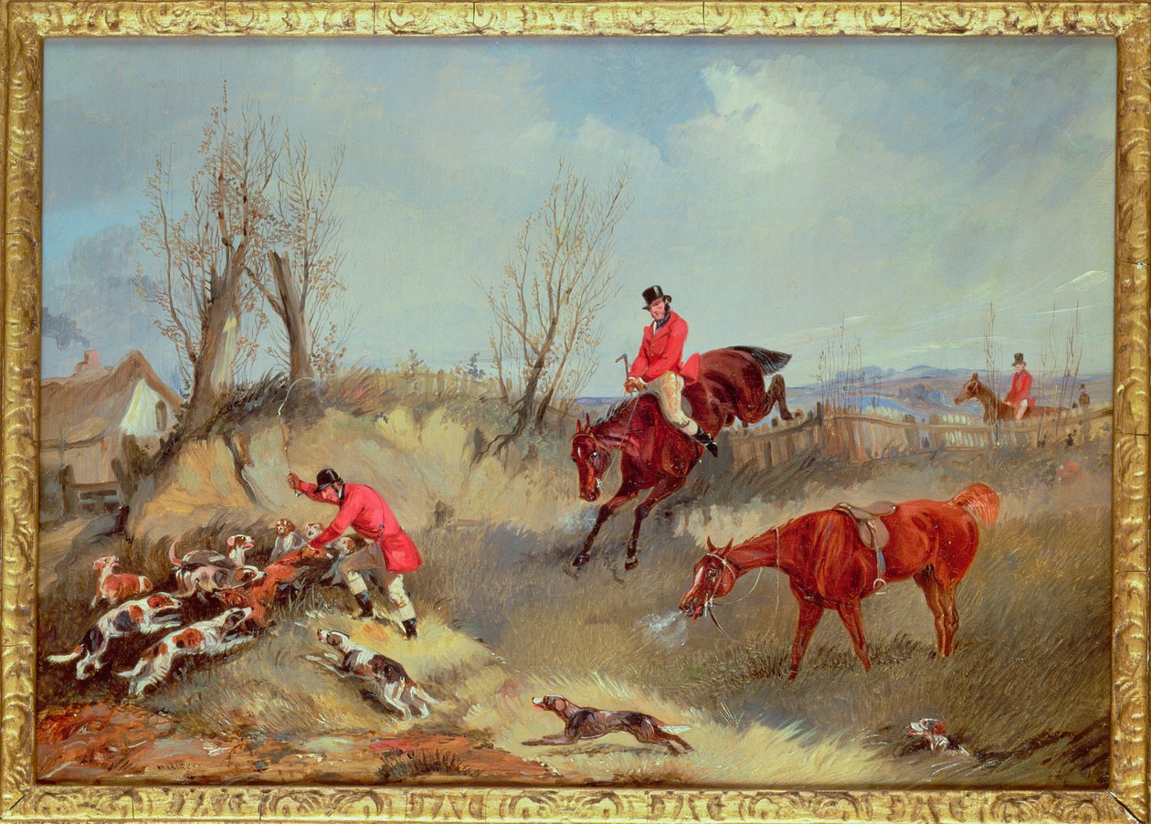 The Kill, 1800-tallet av Samuel Henry Alken