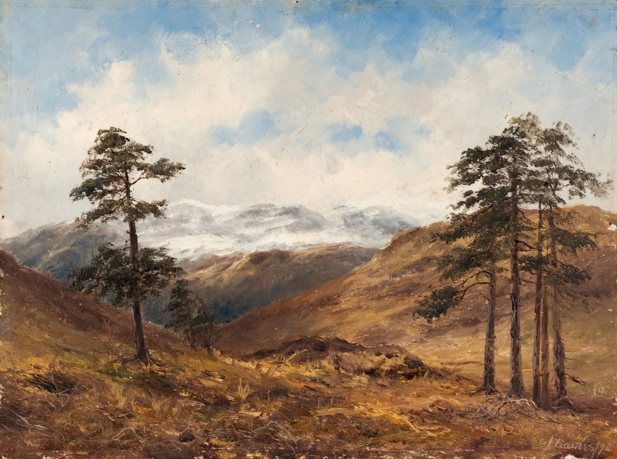 Nær Balmoral, 1893. av Samuel John Barnes