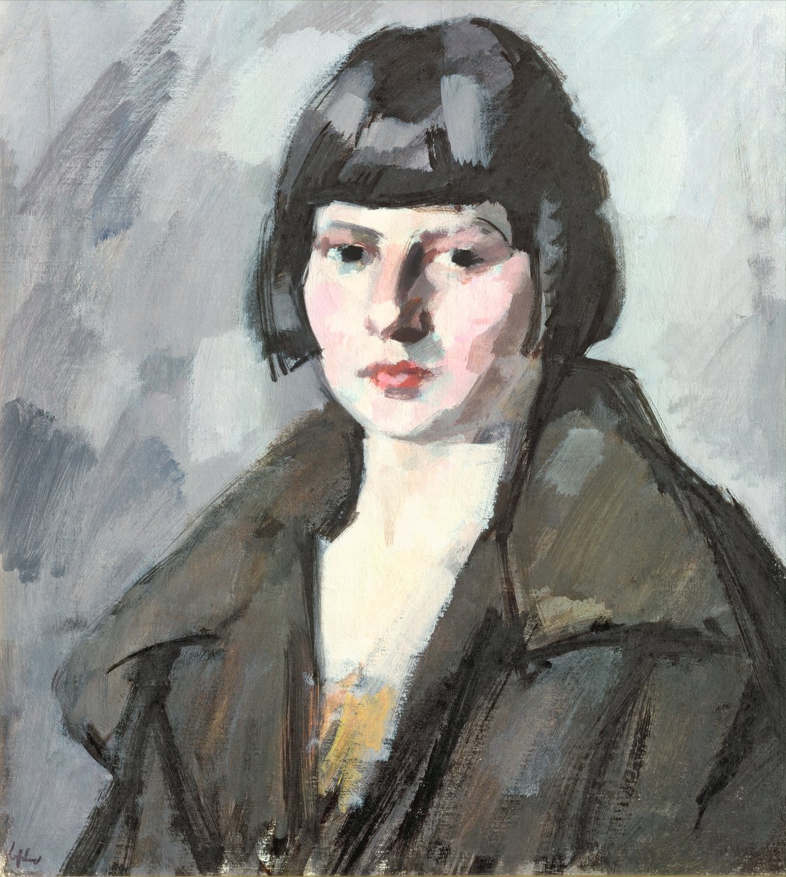 Leder for en ung jente, ca. 1920 av Samuel John Peploe