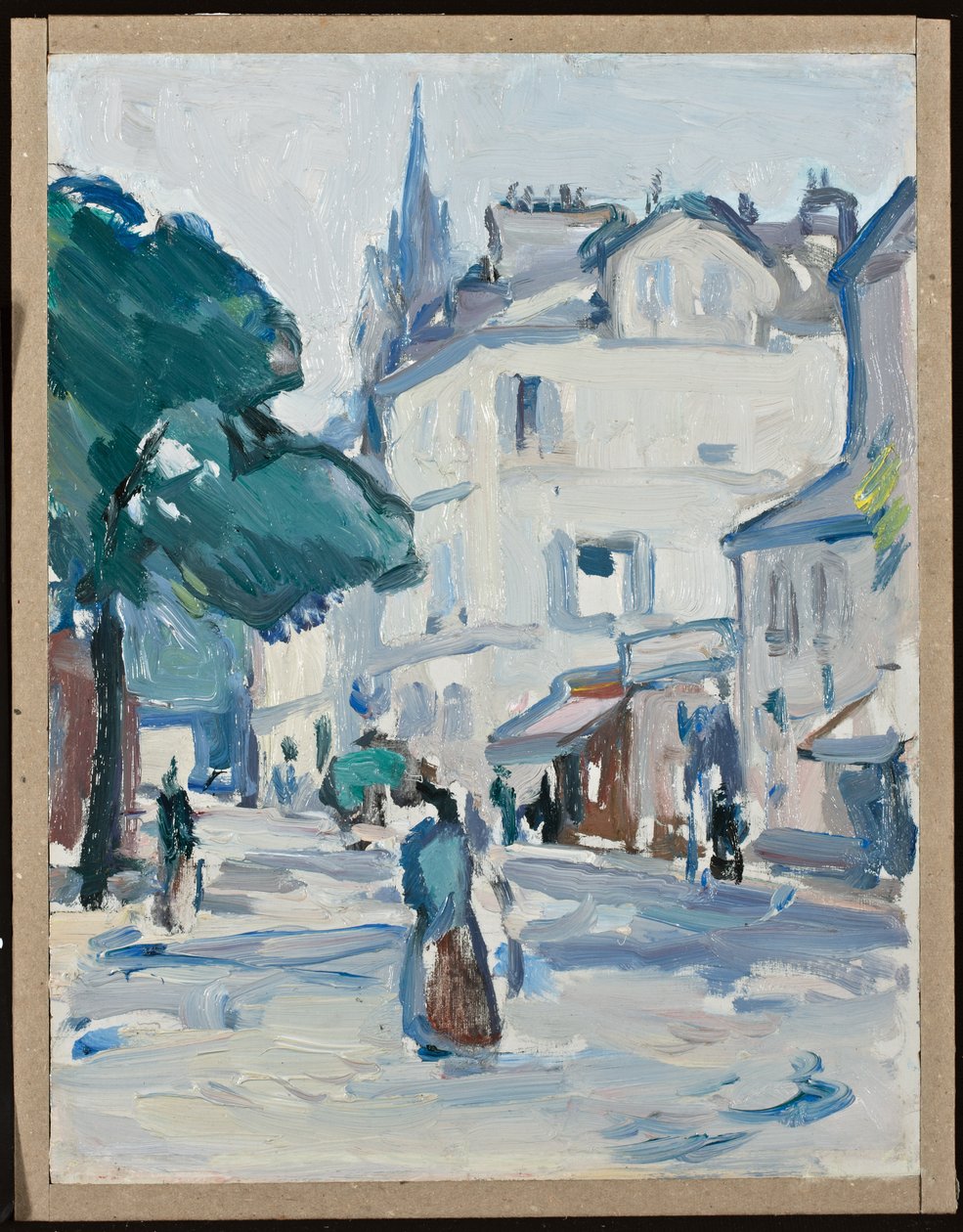 Gatescene, Paris, av Samuel John Peploe