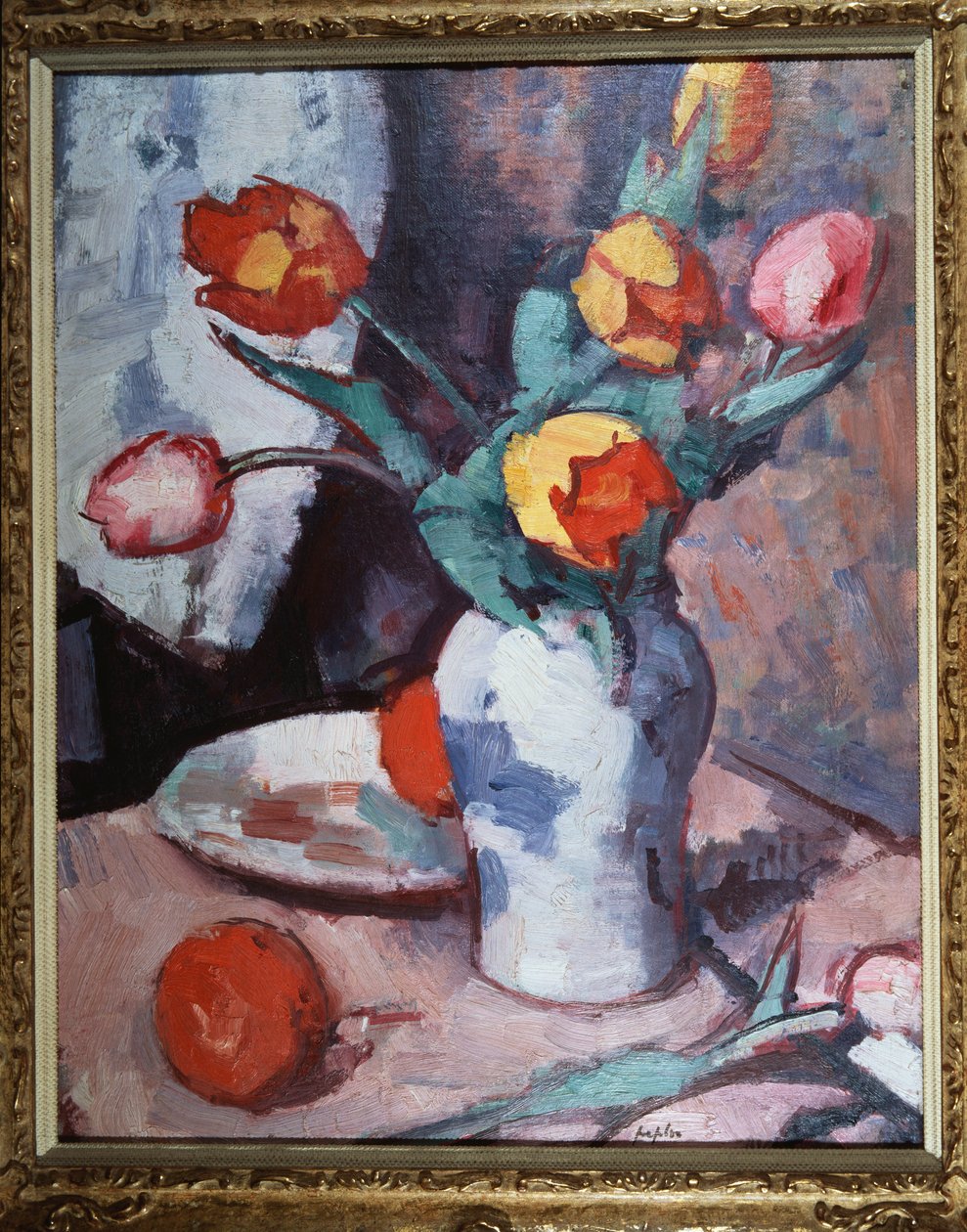 Tulipaner, ca. 1928 av Samuel John Peploe