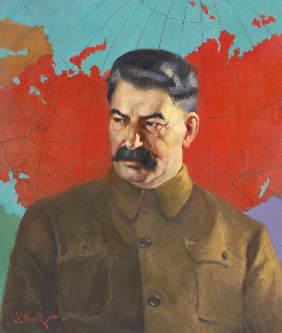 Joseph Stalin, 1937. av Samuel Johnson Woolf