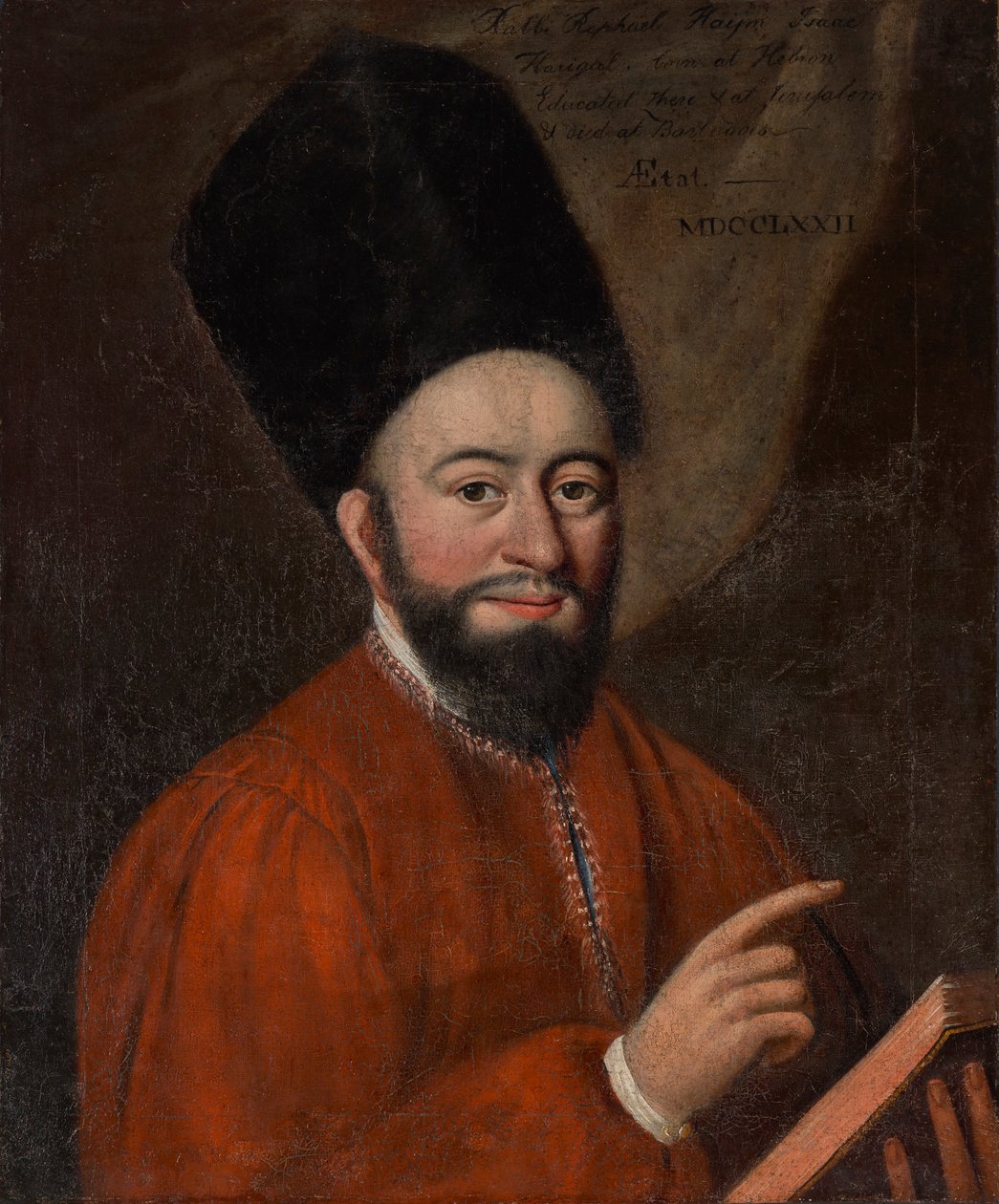Rabbiner Raphael Hajm Isaac Garis (௧௭௩௩ av Samuel King