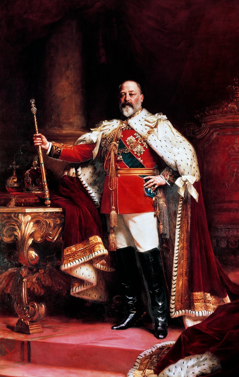 Portrett av Edward VII (maleri) av Samuel Luke Fildes