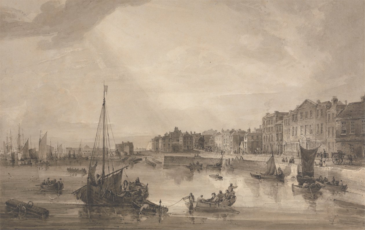 Margate havn av Samuel Owen