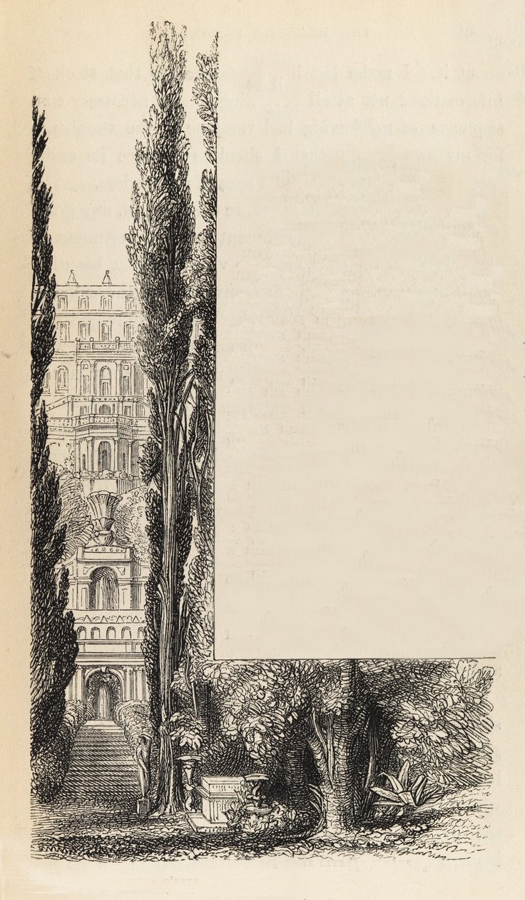 Bilder fra Italia, 1846. av Samuel Palmer
