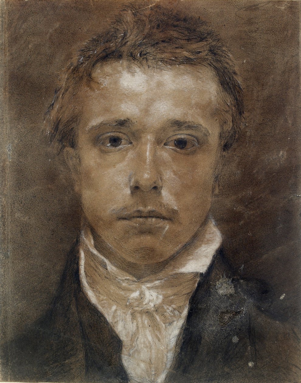 Selvportrett, c1824 av Samuel Palmer