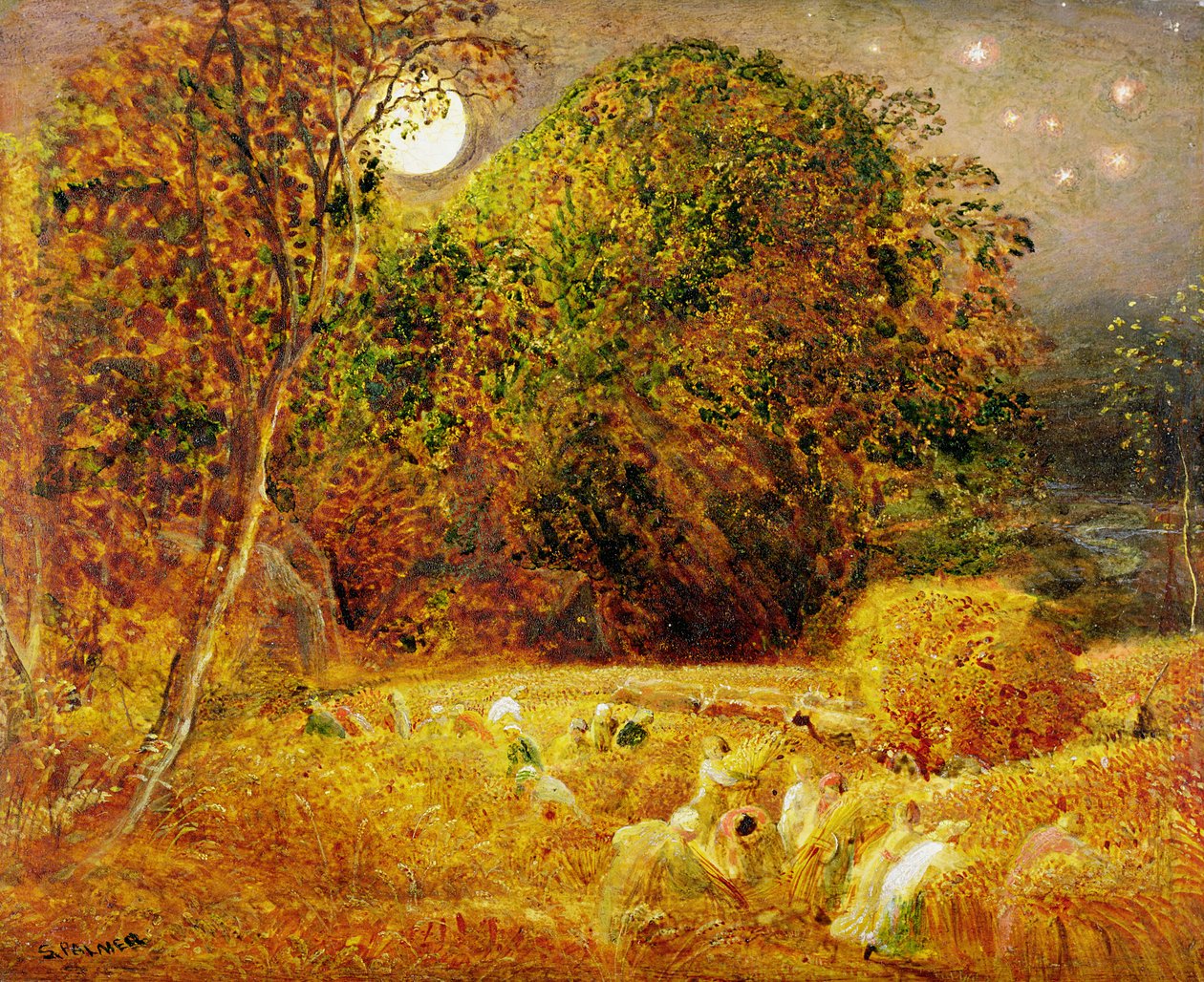 Høstmånen av Samuel Palmer