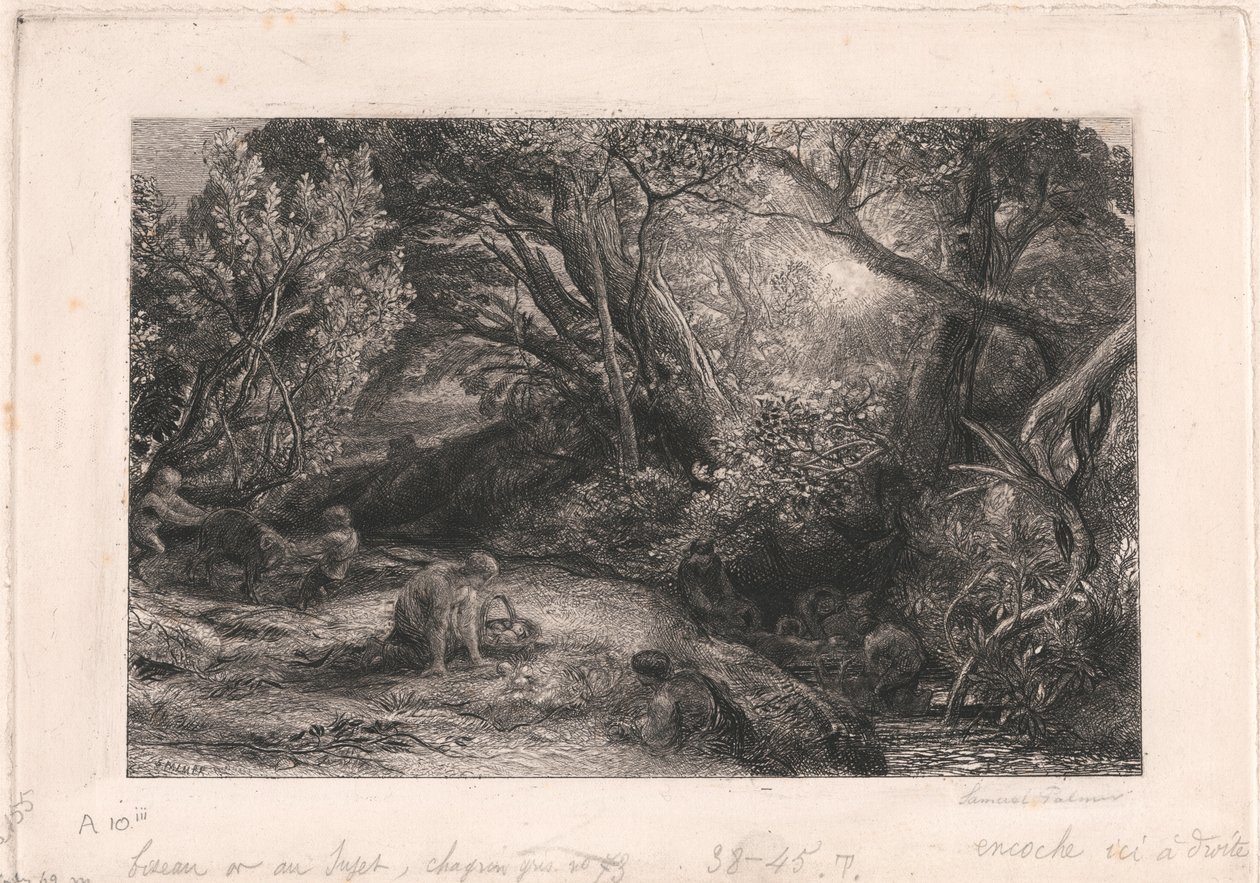 Livets morgen av Samuel Palmer