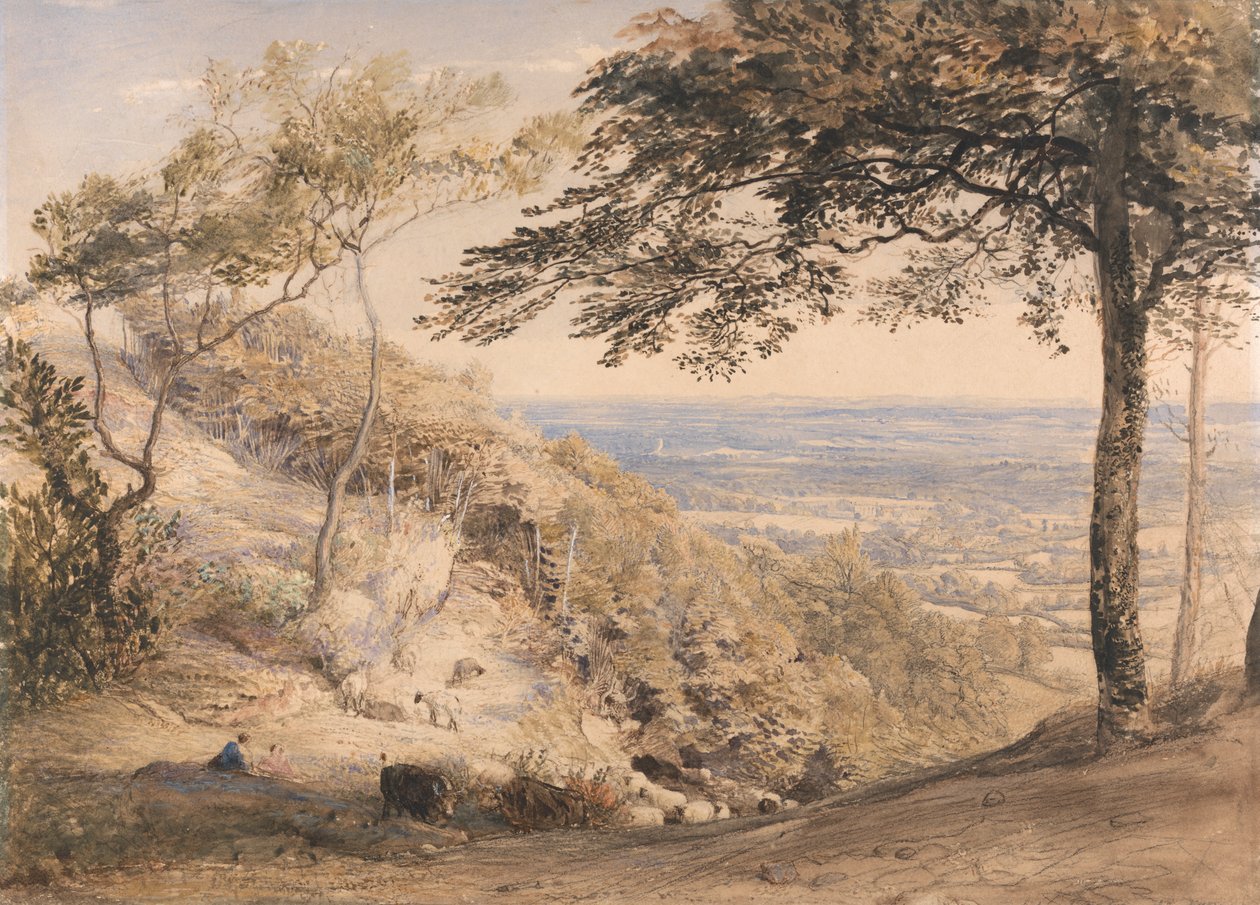 Wilmot's Hill, Kent av Samuel Palmer